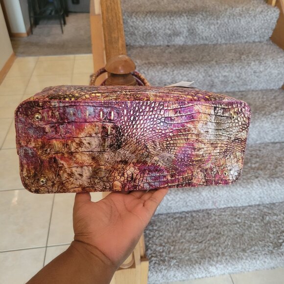 SALE: BRAHMIN Rare Color  Large Duxbury  Satchel FANTASY - NEW W/TAGS - Picture 5 of 10